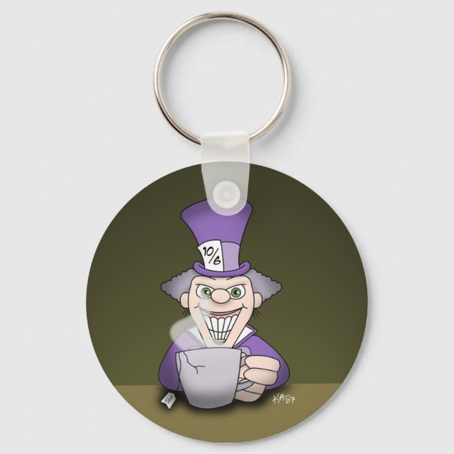 Porte-clés Mad Hatter Porte - clé (Recto)