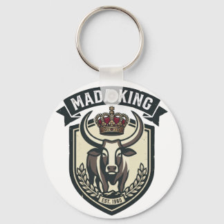 Porte-clés MADA KING | Malagasy Zebu Madagascar