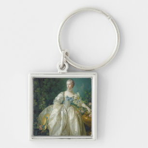 Porte-clés Madame Bergeret, C. 1766 (huile sur la toile)