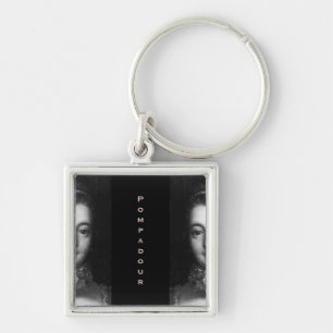 Porte-clés Madame de Pompadoue baroque