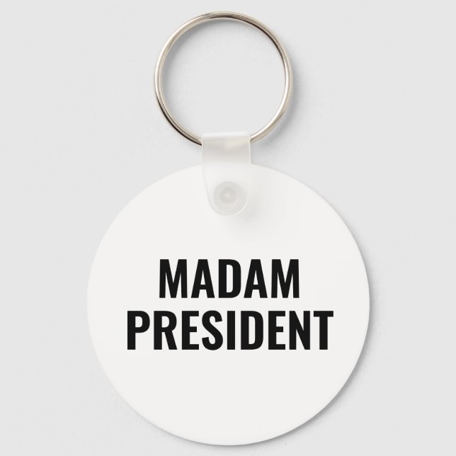 Porte-clés Madame la Présidente Harris 2024 (Recto)