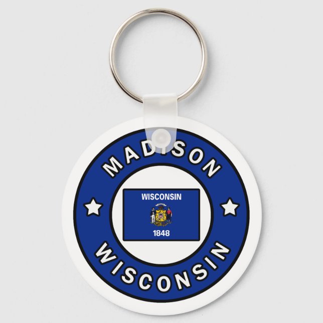 Porte-clés Madison Wisconsin (Recto)