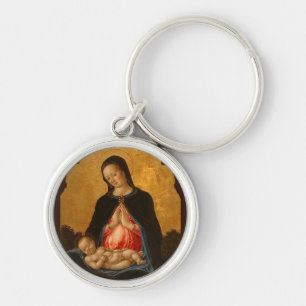 Porte-clés Madonna & Child art key chain