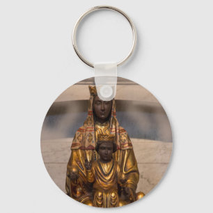Porte-clés Madonna de Montserrat Black Madonna Espagne