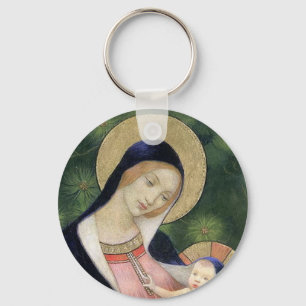 PORTE-CLÉS MADONNA ET ENFANT