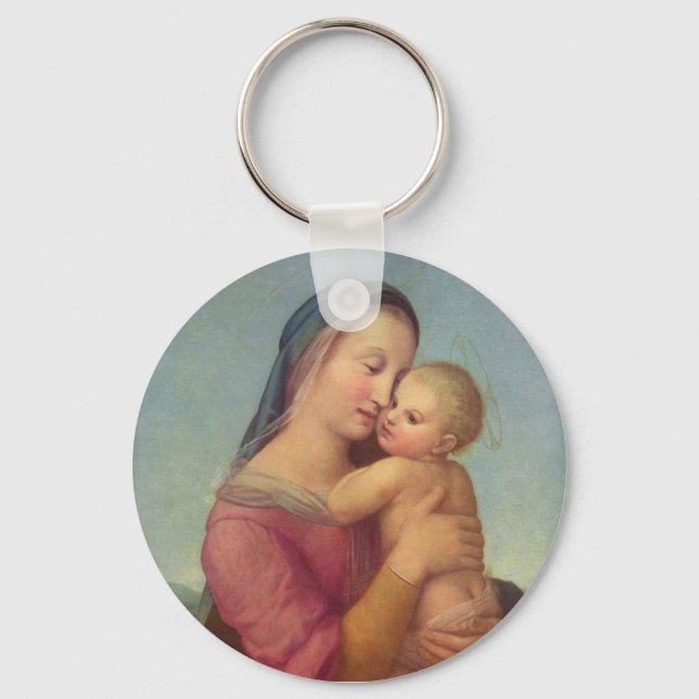 Porte-clés Madonna et l'enfant (Recto)