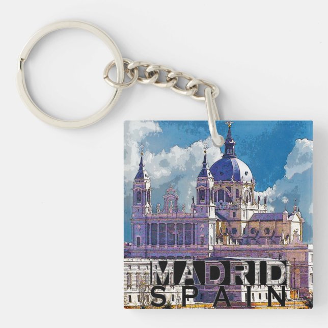 Porte-clés Madrid (Devant)