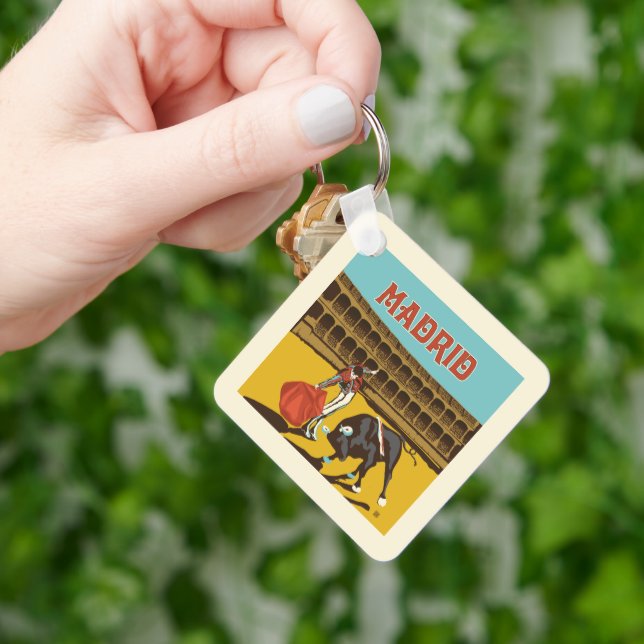 Porte-clés Madrid, Espagne (main)