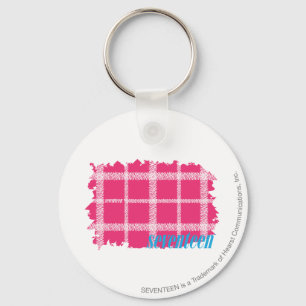 Porte-clés Magenta 4 de plaid