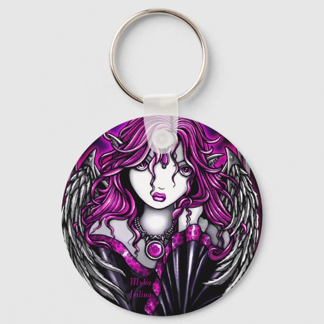 Porte-clés Magenta Angel Porte - clé (Recto)