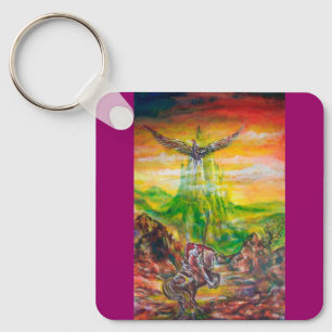 PORTE-CLÉS MAGIC DUEL BETWEEN BRADAMANT AND NEGROMANCER