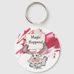 Porte-clés Magic Hoppens Cute Personnalisé Keychains