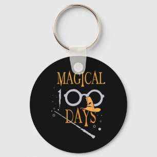 Porte-clés Magical Days Of School 100th Day Teacher Students