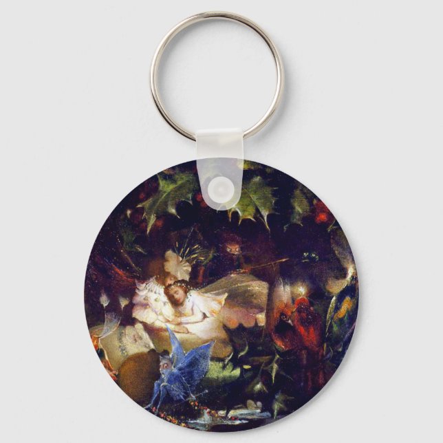 Porte-clés Magical Fairy Fantasy Painting: The Fairy Bower (Recto)