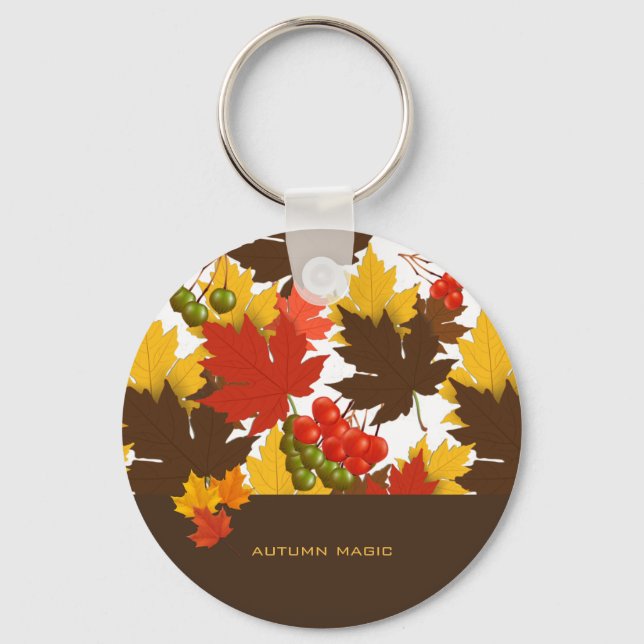 Porte-clés Magie d'automne (Recto)