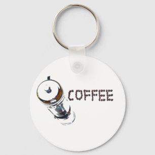 Porte-clés Magie du caféAppréciez, 'dès le matin', '