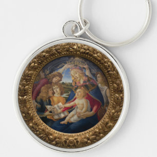 Porte-clés magnificat de la bienheureuse vierge marie