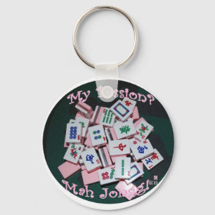 Porte-clés mah jongg porte - clé