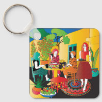 Mah Jongg Porte - clé Adobe