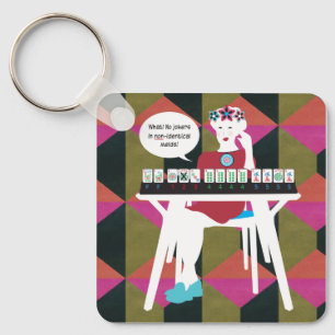 Porte-clés Mah Jongg sans joker