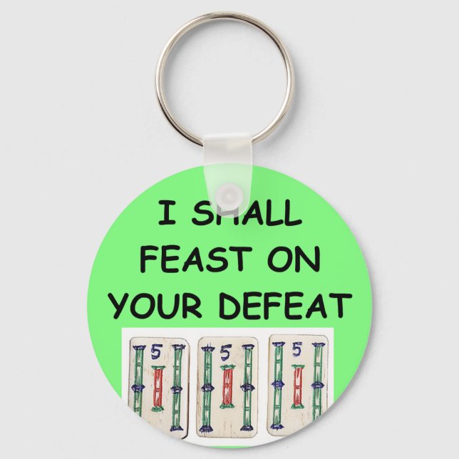 PORTE-CLÉS MAHJONG (Recto)