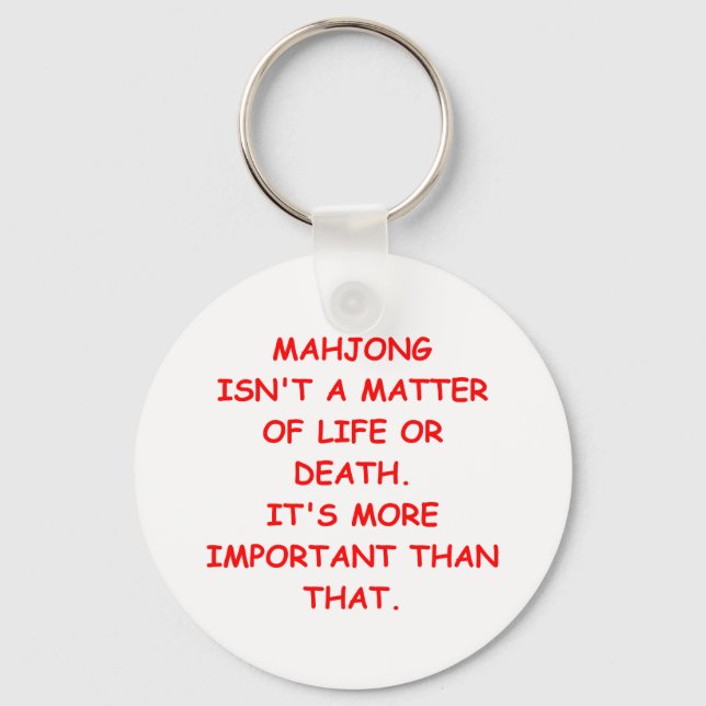 PORTE-CLÉS MAHJONG (Recto)