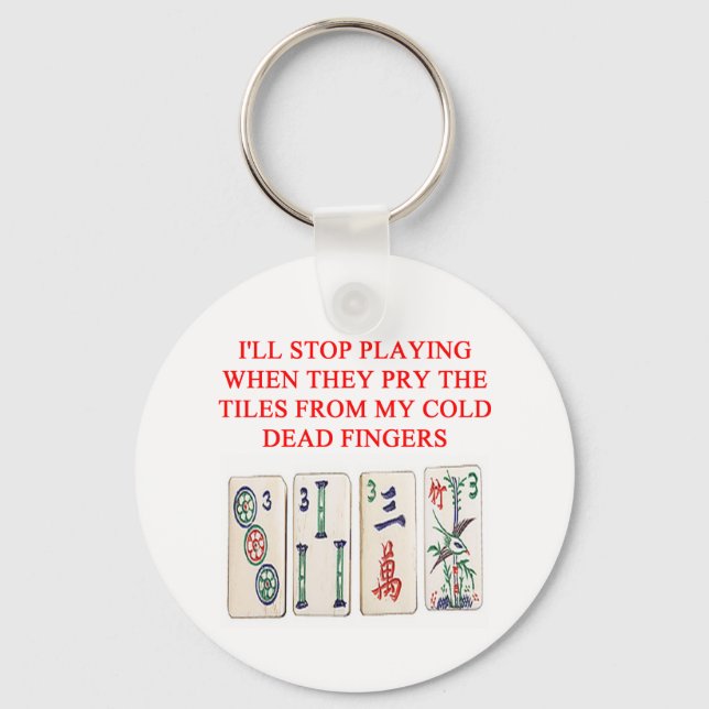 Porte-clés mahjong (Recto)