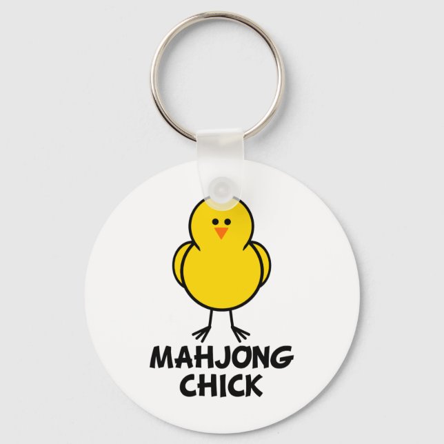 Porte-clés Mahjong Chick (Recto)