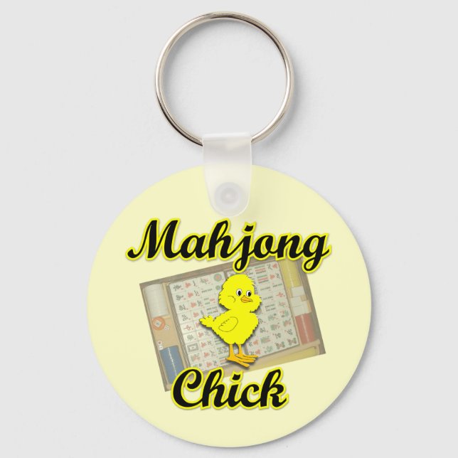 Porte-clés Mahjong Chick #2 (Recto)