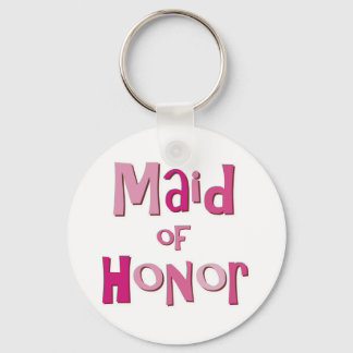 Porte-clés Maid of Honor Pink Brown