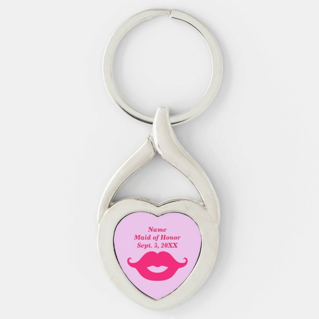 Porte-clés Maid of Honor Twisted Heart Keychain (Devant)
