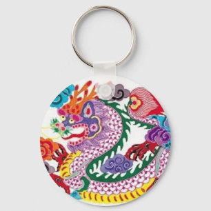 Porte-clés Mail de chance de dragon