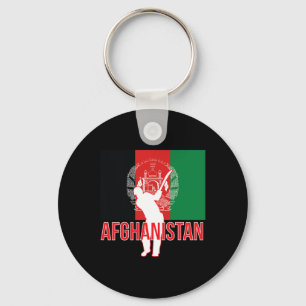 Porte-clés Maillot de cricket d'Afghanistan - Cricket d'Afgha
