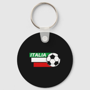 Porte-clés Maillot de foot de l'Italie. Couleurs du drapeau i