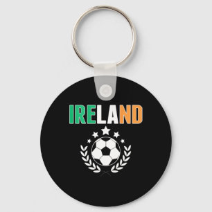 Porte-clés Maillot de supporters de football fiers d'Irlande