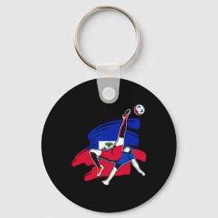 Porte-clés Maillot de supporters de football haïtiens Fierté