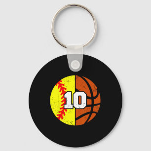Porte-clés Maillot numéro 10 Softll Sketll Funny 10e annivers