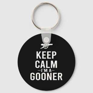 Porte-clés Maillot Reste Calme Je Suis Un Gooner
