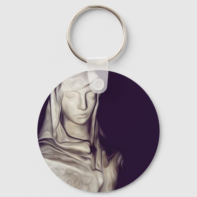 Porte-clés main sur coeur (Recto)