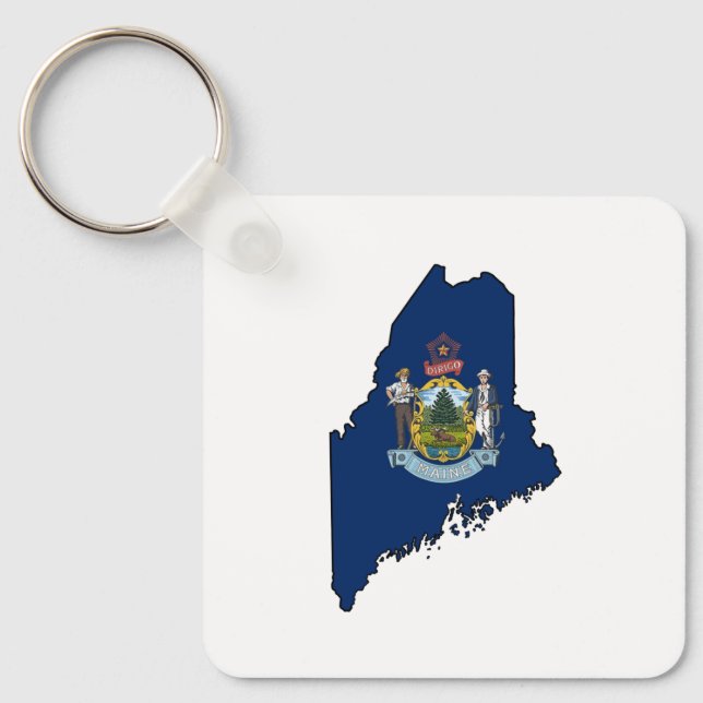Porte-clés Maine (Recto)