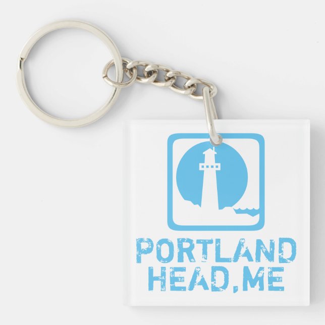 Porte-clés Maine de Portland (Devant)