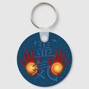 Porte-clés Mains de Reiki