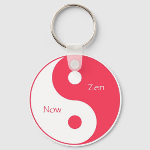 Porte-clés Maintenant & Zen Magenta