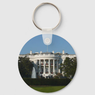 Porte-clés Maison Blanche de Noël pour les Fêtes Washington D