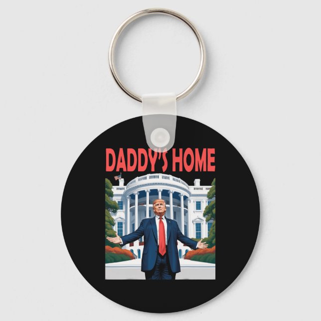 Porte-clés Maison Blanche de Trump Daddy (Recto)