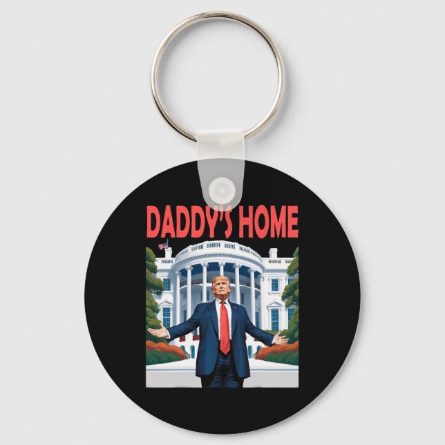 Porte-clés Maison Blanche de Trump Daddy (Recto)