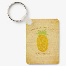Maison de plage rustique à l'ananas