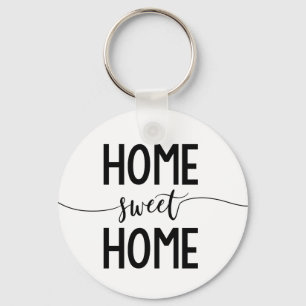 Porte-clés maison douce à la maison