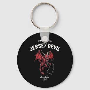 Porte-clés Maison du Diable du Jersey New Jersey États-Unis C