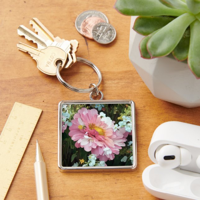 Porte-clés Maisy en rose (Bureau)
